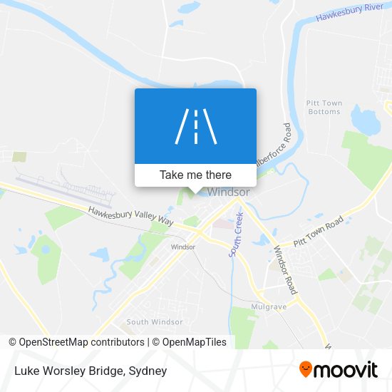 Luke Worsley Bridge map