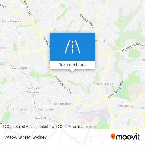 Attow Street map