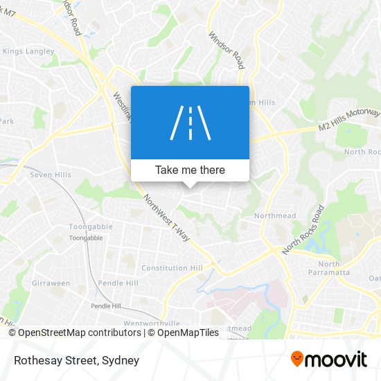 Rothesay Street map