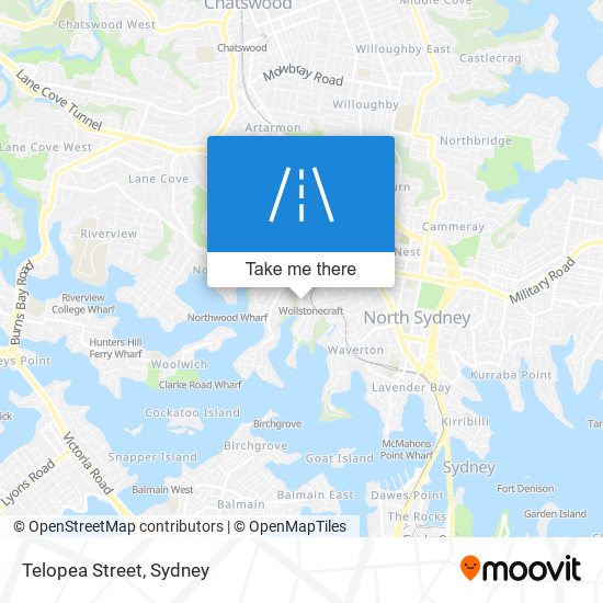 Telopea Street map