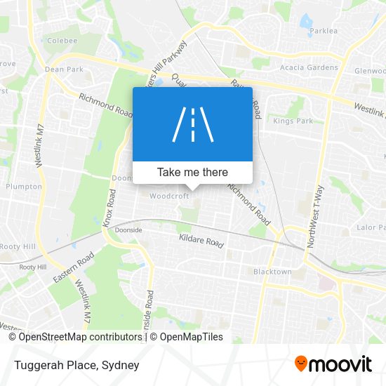 Tuggerah Place map