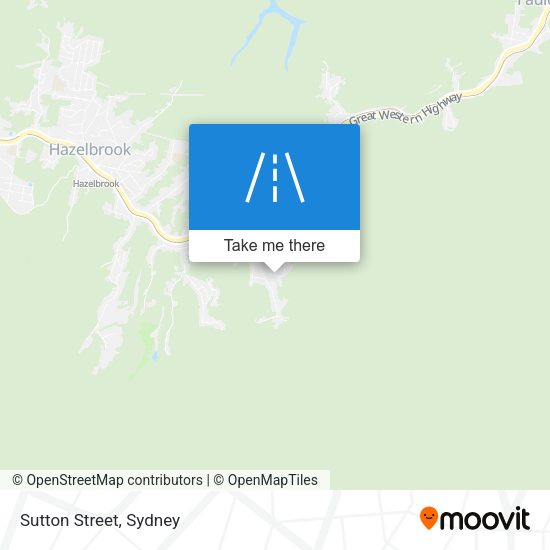 Sutton Street map
