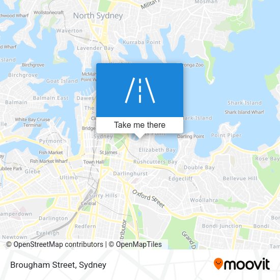 Brougham Street map