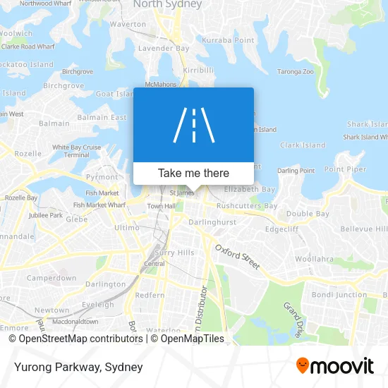 Yurong Parkway map