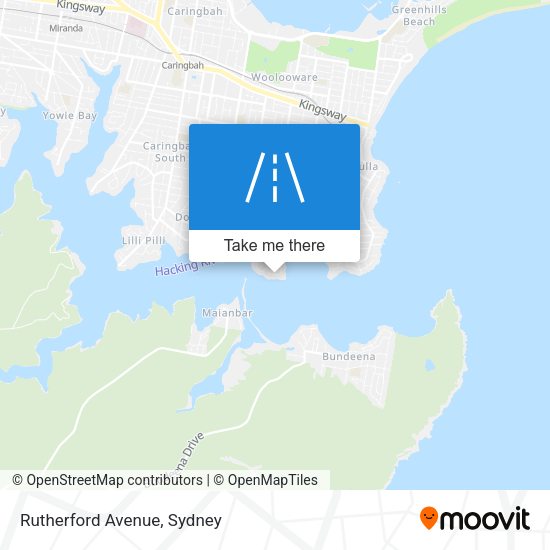 Rutherford Avenue map