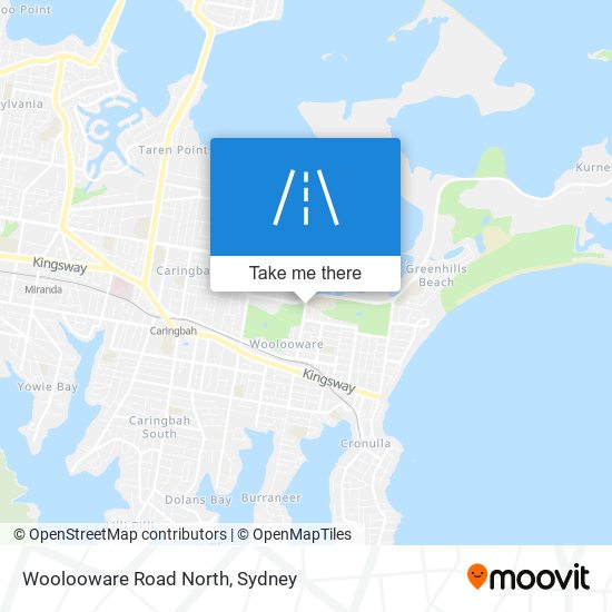 Mapa Woolooware Road North