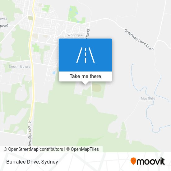 Burralee Drive map