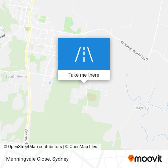 Manningvale Close map