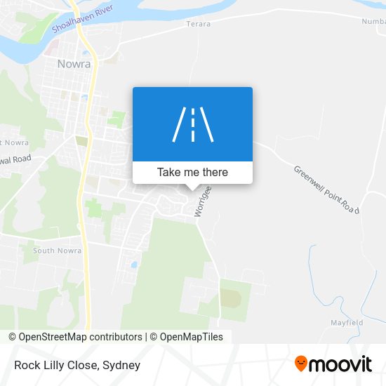 Rock Lilly Close map