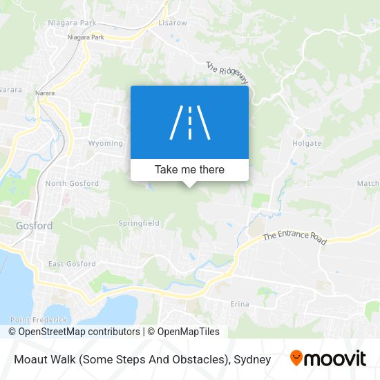 Moaut Walk (Some Steps And Obstacles) map
