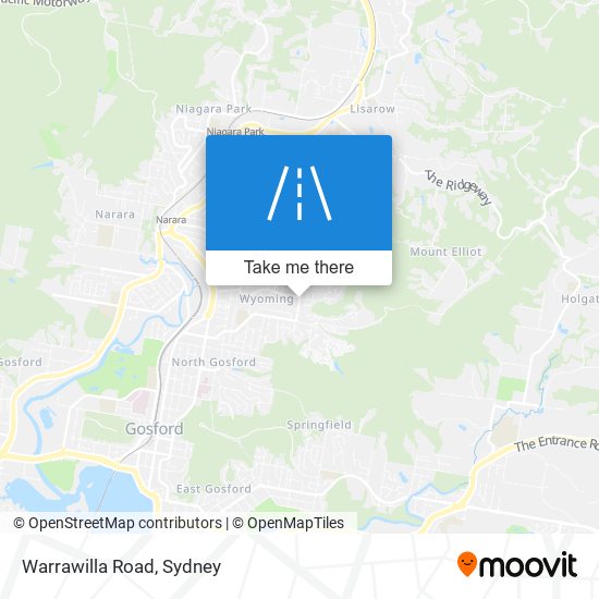 Warrawilla Road map