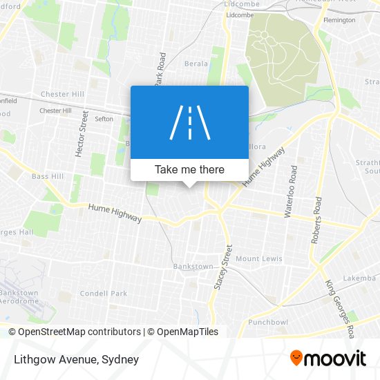 Lithgow Avenue map
