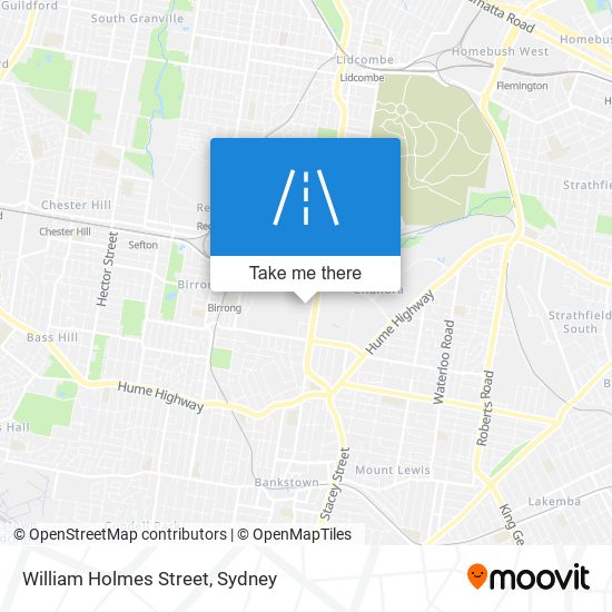 William Holmes Street map