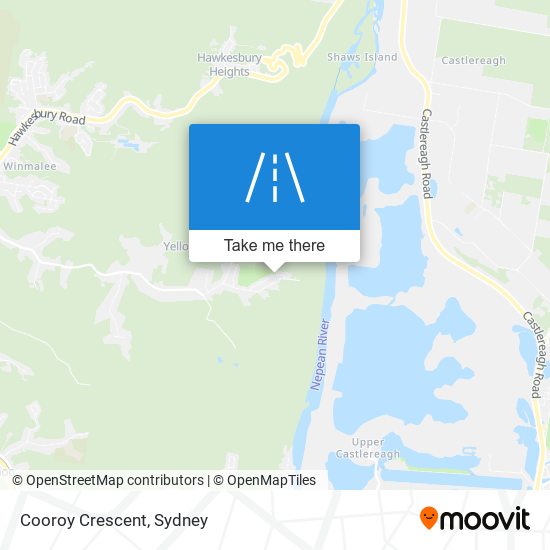 Cooroy Crescent map