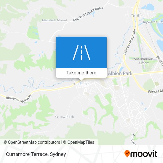 Curramore Terrace map