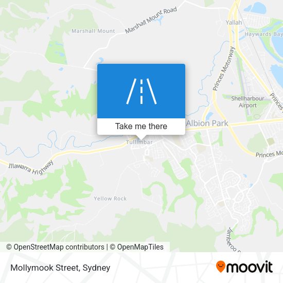 Mollymook Street map