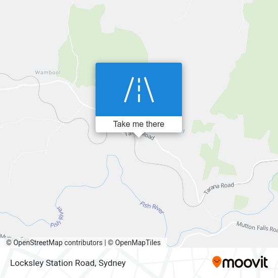 Locksley Station Road map