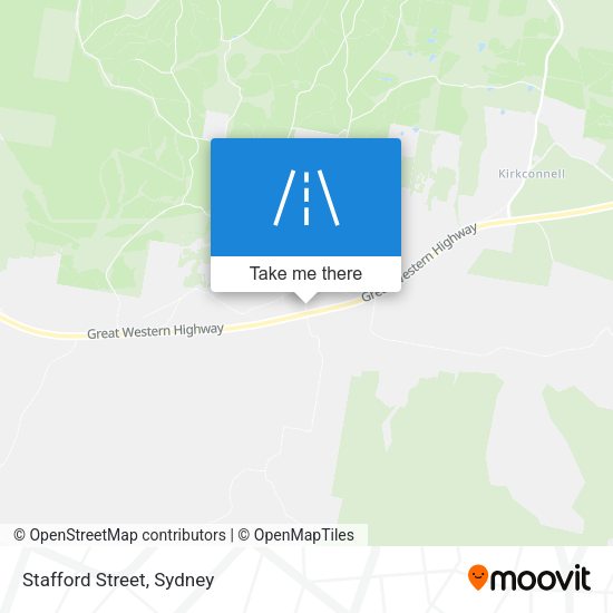 Stafford Street map