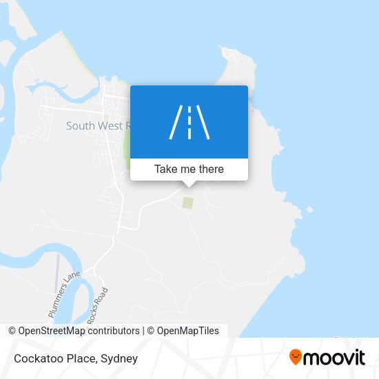 Cockatoo Place map