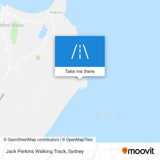 Jack Perkins Walking Track map
