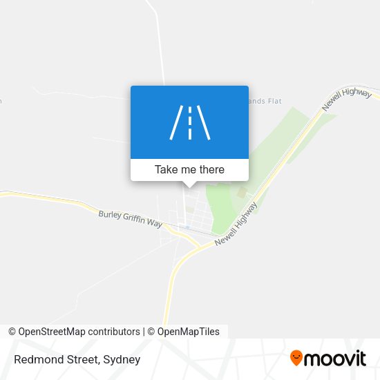 Redmond Street map