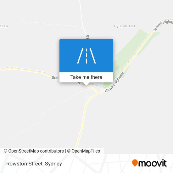 Rowston Street map