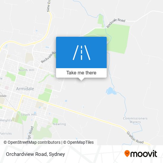 Mapa Orchardview Road