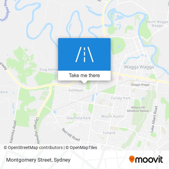 Montgomery Street map