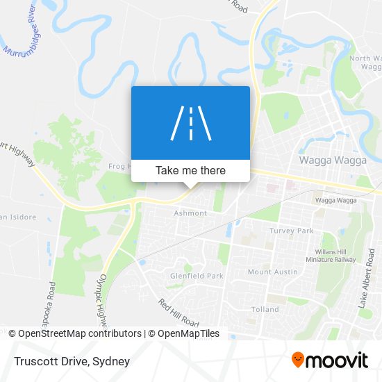 Truscott Drive map