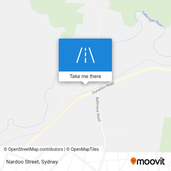 Nardoo Street map
