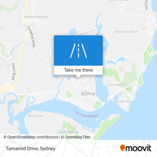 Tamarind Drive map