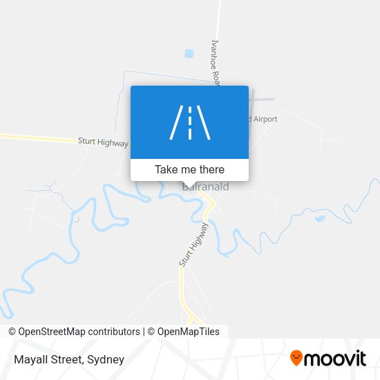 Mayall Street map