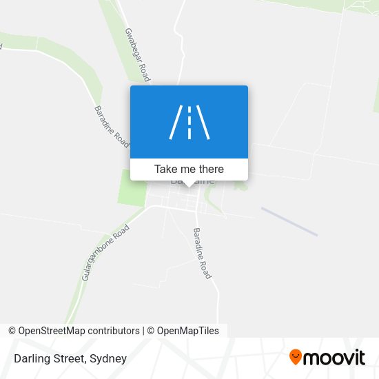 Darling Street map