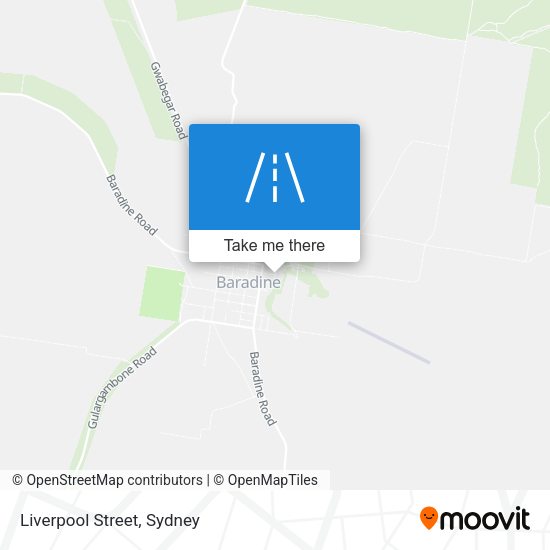 Liverpool Street map