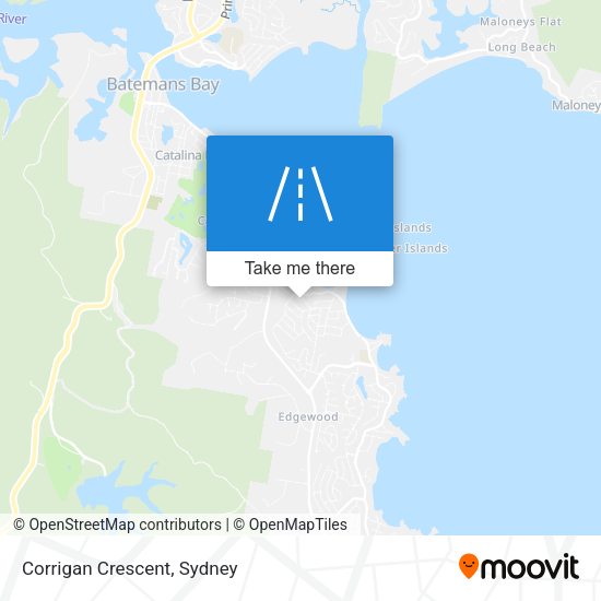 Corrigan Crescent map