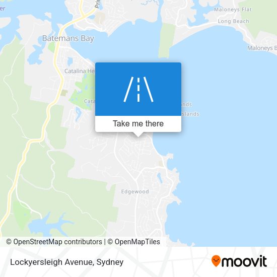 Lockyersleigh Avenue map