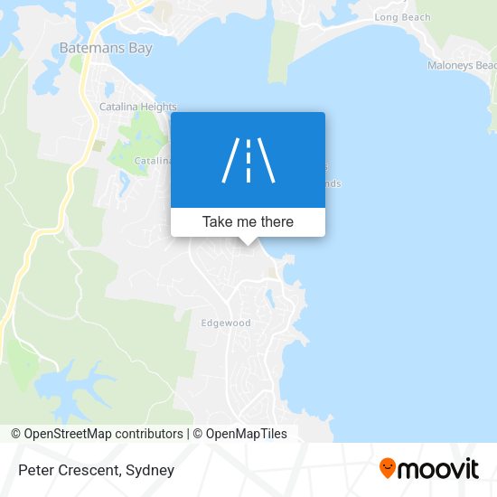 Peter Crescent map
