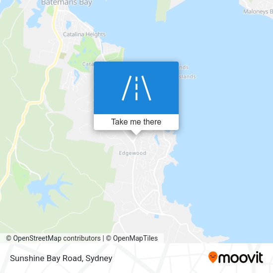Sunshine Bay Road map