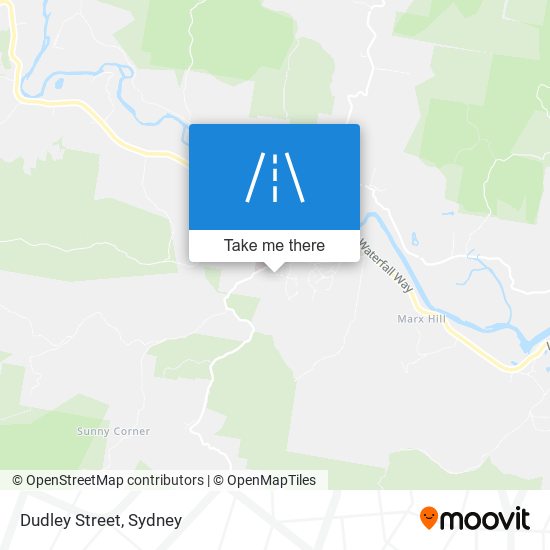 Mapa Dudley Street