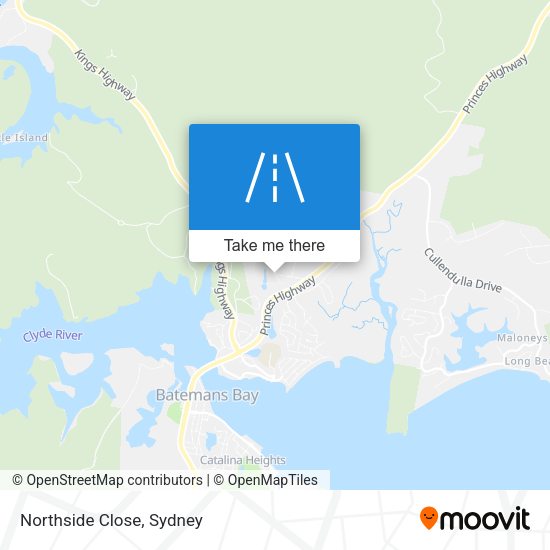 Northside Close map