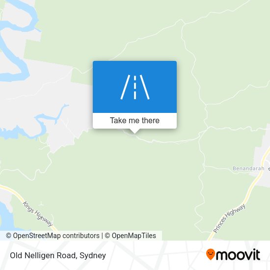 Old Nelligen Road map
