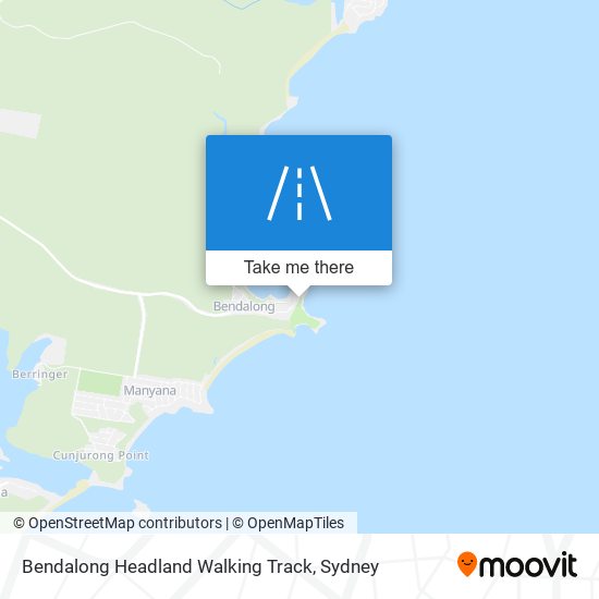 Bendalong Headland Walking Track map