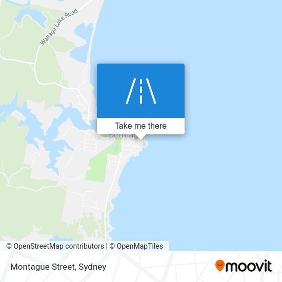 Montague Street map