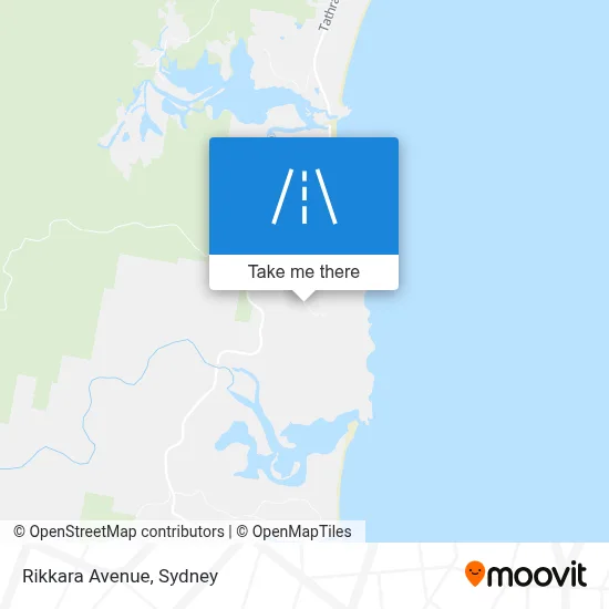 Mapa Rikkara Avenue