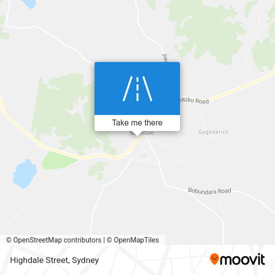 Highdale Street map