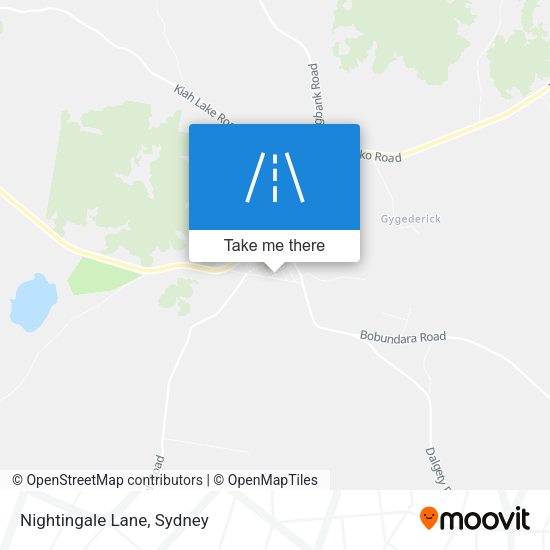 Nightingale Lane map
