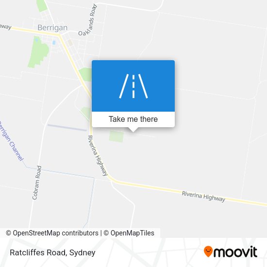 Ratcliffes Road map