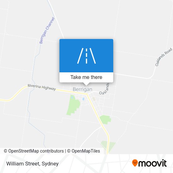 William Street map