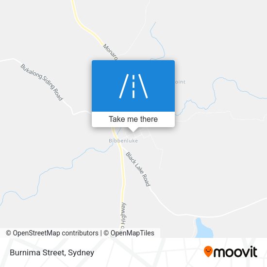 Burnima Street map