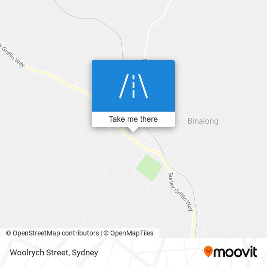 Woolrych Street map